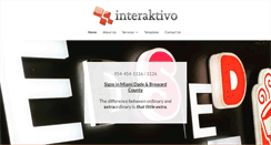 Desktop Screenshot of interaktivo.com